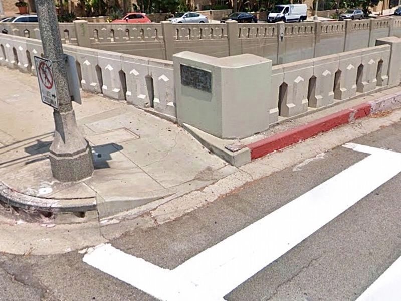 Temple Street Grade Separation and Marker. Click for full size. Temple Street Grade Separation and Marker image. Click for full size.