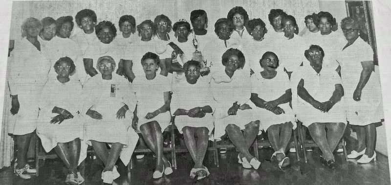 Marker detail: Women of Calanthes of Leon Court No. 4. Click for full size. Marker detail: Women of Calanthes of Leon Court No. 4 image. Click for full size.