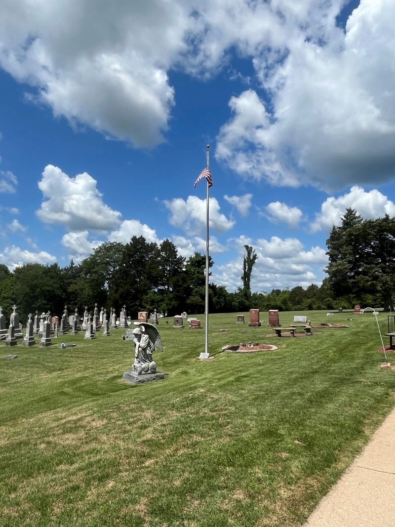 Dedicated to all our Veterans Marker image. Click for full size.