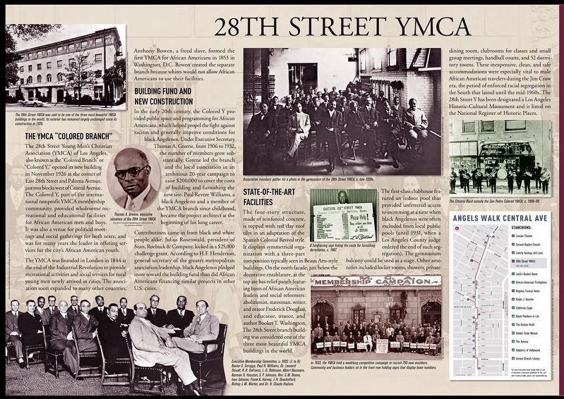 28th Street YMCA Marker. Click for full size. 28th Street YMCA Marker image. Click for full size.