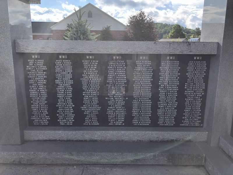 Avery County Salute to Veterans Marker image. Click for full size.