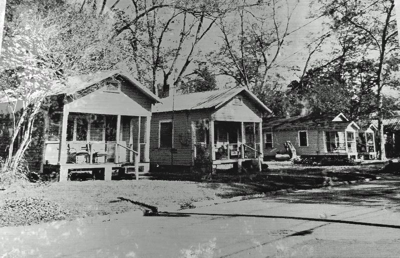 Marker detail: Frenchtown Homes. Click for full size. Marker detail: Frenchtown Homes image. Click for full size.