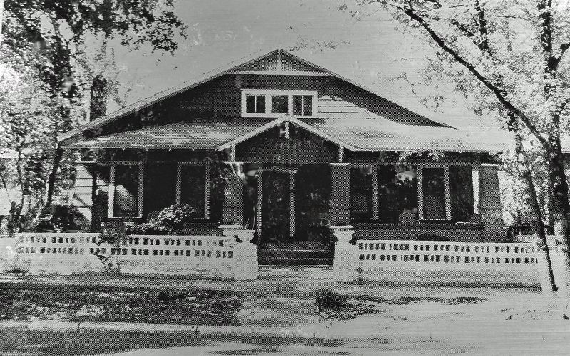 Marker detail: The Yellowhair House. Click for full size. Marker detail: The Yellowhair House image. Click for full size.