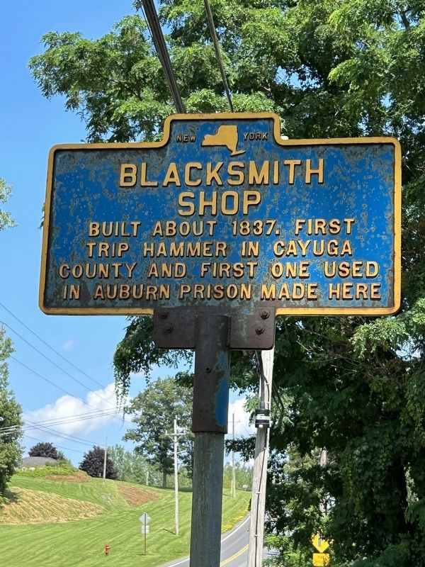 Blacksmith Shop Marker image. Click for full size.