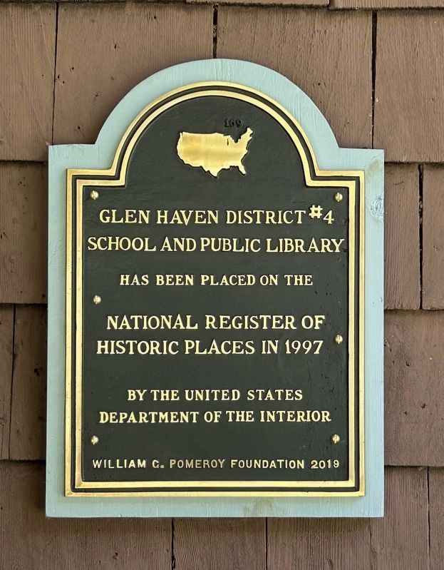 Glen Haven Marker image. Click for full size.