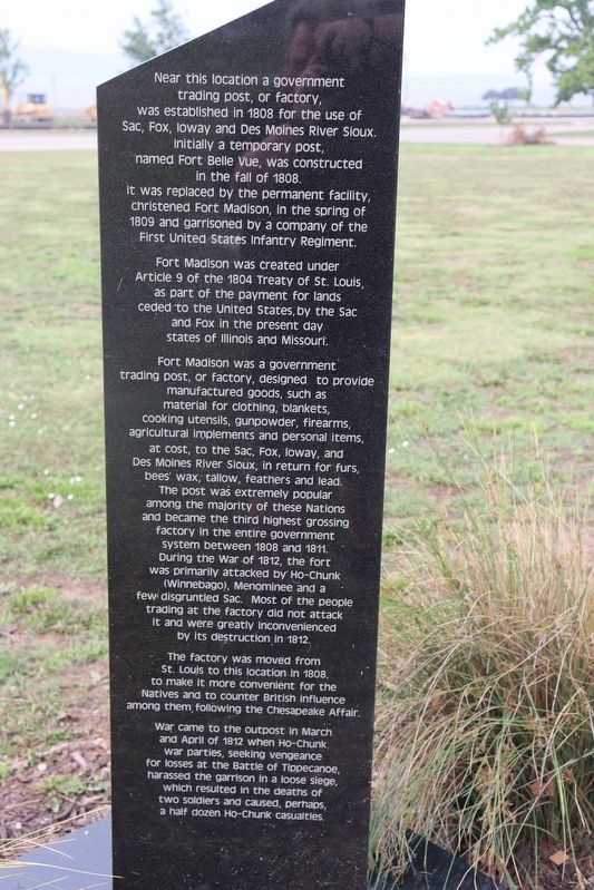 1812 Battlefield Site Marker. Click for full size. 1812 Battlefield Site Marker image. Click for full size.