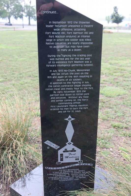 1812 Battlefield Site Marker image. Click for full size.