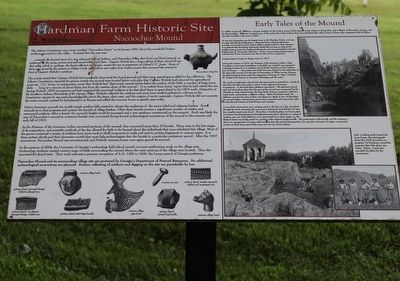 Nacoochee Mound Marker image. Click for full size.