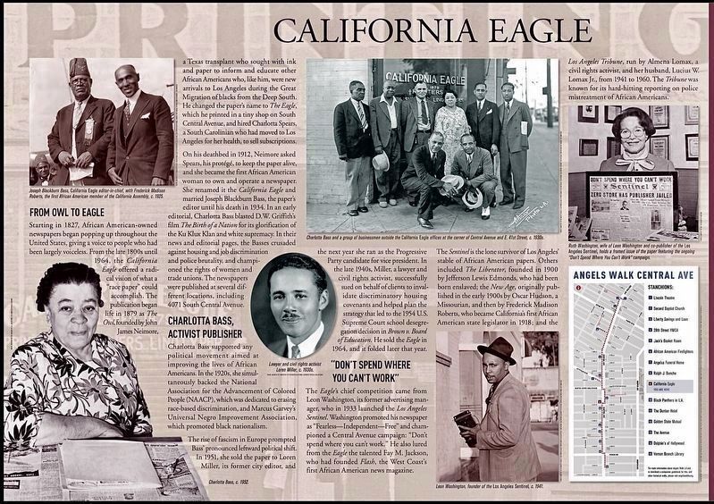 California Eagle Marker image. Click for full size.