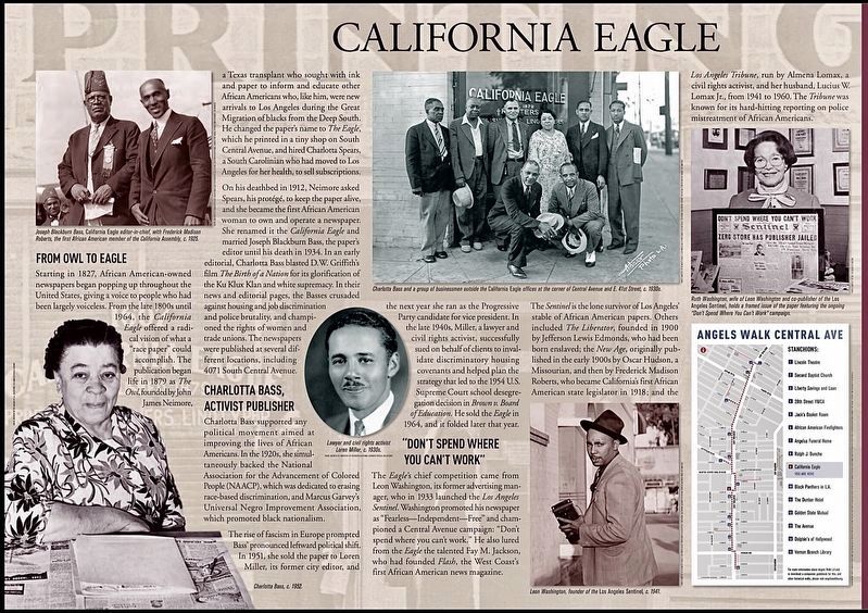 California Eagle Marker image. Click for full size.
