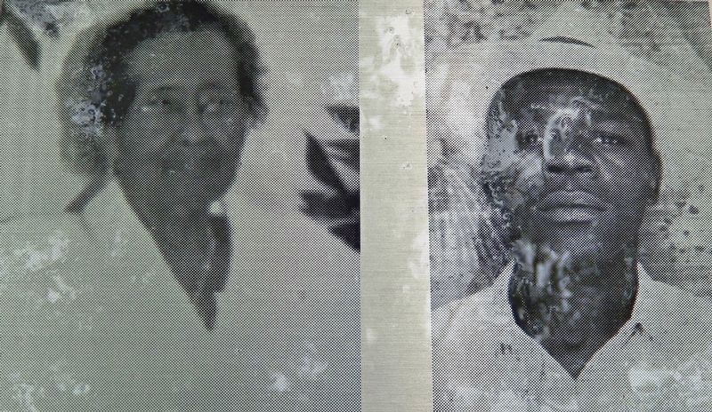 Marker detail: Mary Alice Robinson Johnson, April 5, 1922-2015<br>Willie Johnson, June 10, 1921-1976. Click for full size. Marker detail: Mary Alice Robinson Johnson, April 5, 1922-2015<br>Willie Johnson, June 10, 1921-1976 image. Click for full size.