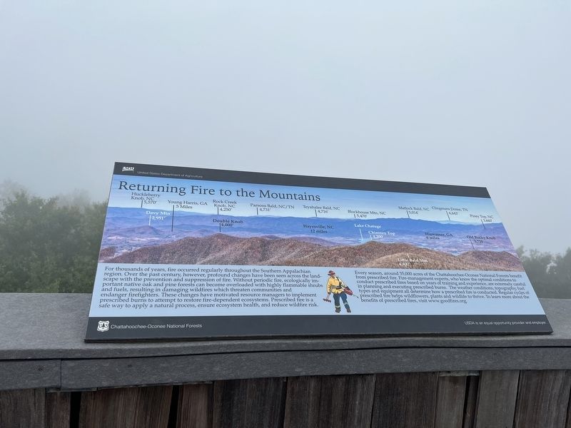 Returning Fire to the Mountains Marker. Click for full size. Returning Fire to the Mountains Marker image. Click for full size.