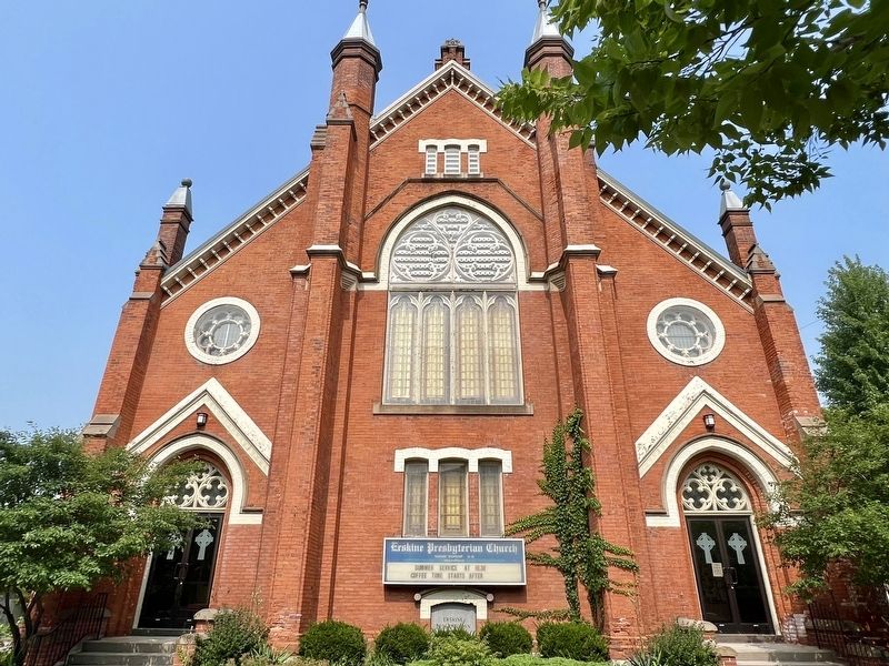Erskine Presbyterian Church, 2023 image. Click for full size.