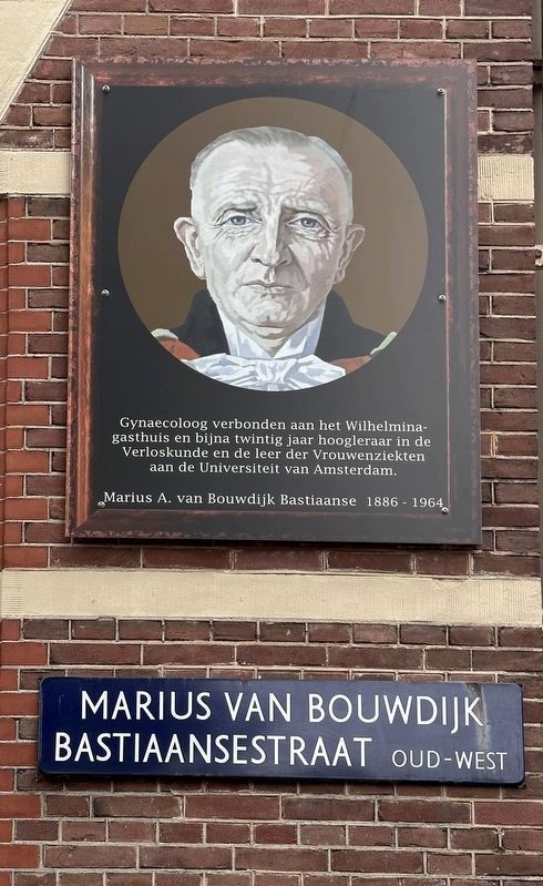 Marius van Bouwdijk Bastiaanse Marker image. Click for full size.