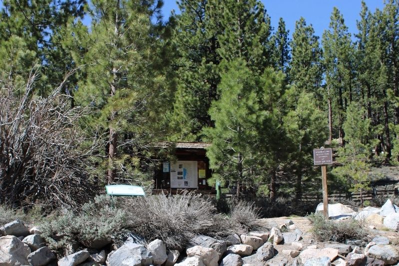 The Flume Trail Marker. Click for full size. The Flume Trail Marker image. Click for full size.