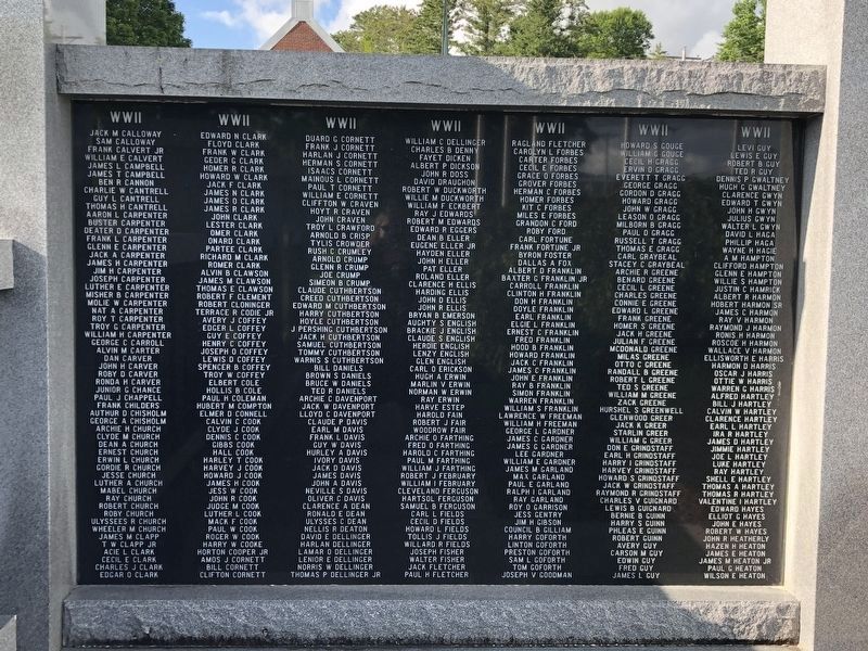 Avery County Salute to Veterans Marker image. Click for full size.