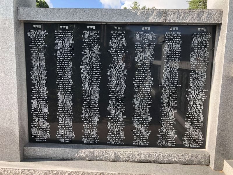 Avery County Salute to Veterans Marker image. Click for full size.