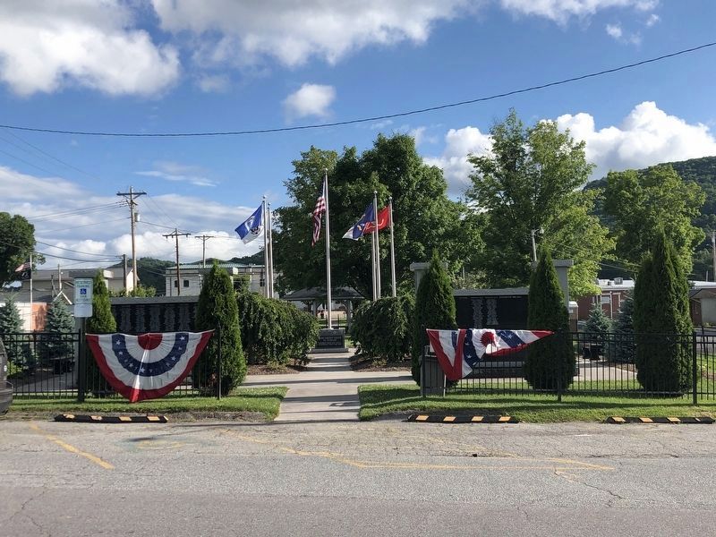 Avery County Salute to Veterans Marker image. Click for full size.