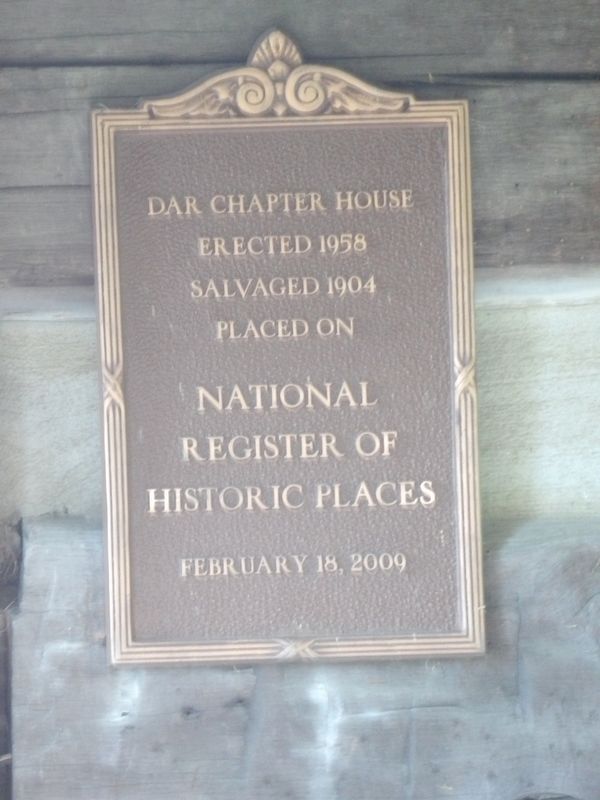 DAR Chapter House Marker image. Click for full size.