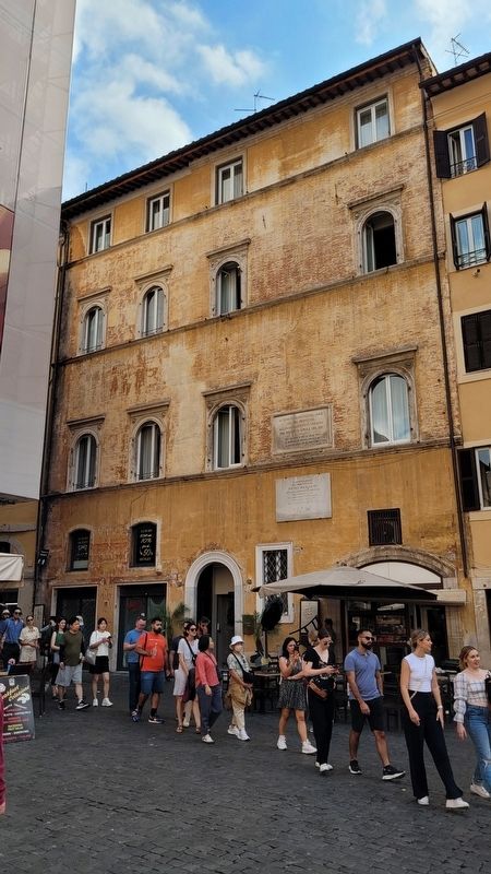 The Hotel del Sole and Marker image. Click for full size.