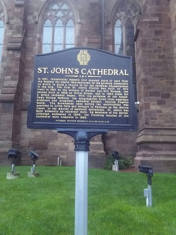 St. John's Cathedral Marker image. Click for full size.