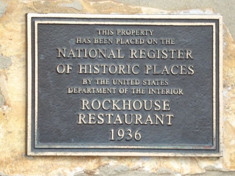 Rockhouse Restaurant Marker image. Click for full size.