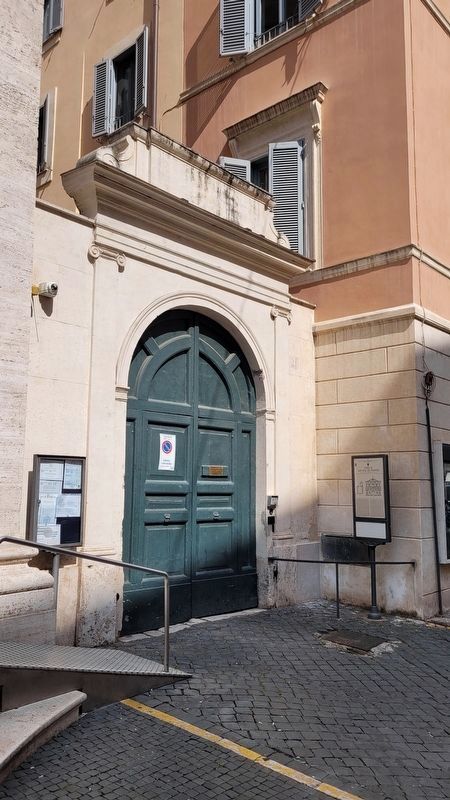 Chiesa di San Luigi dei Francesi / Church of St. Louis of the French Marker. Click for full size. Chiesa di San Luigi dei Francesi / Church of St. Louis of the French Marker image. Click for full size.