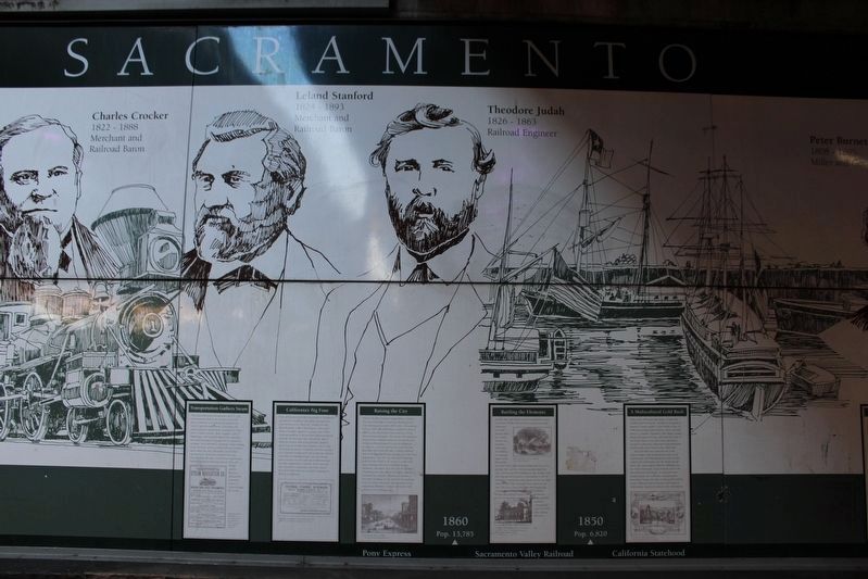Historical Timeline of Sacramento Marker image. Click for full size.