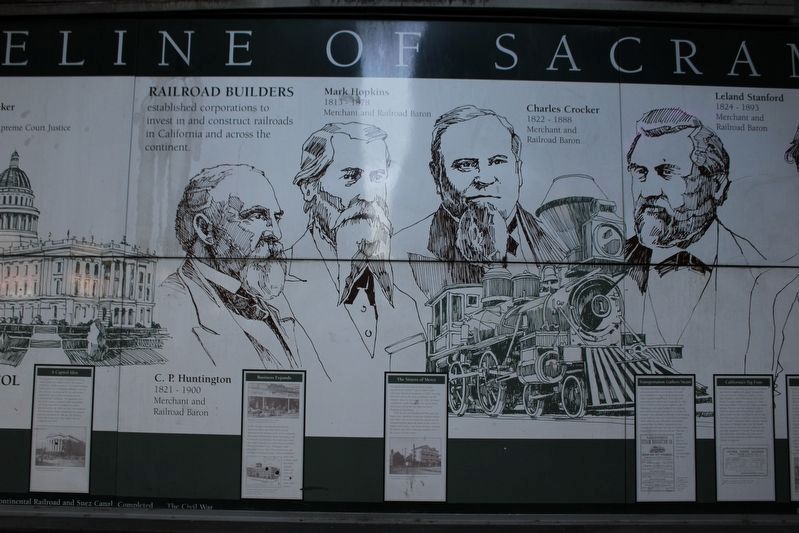 Historical Timeline of Sacramento Marker image. Click for full size.