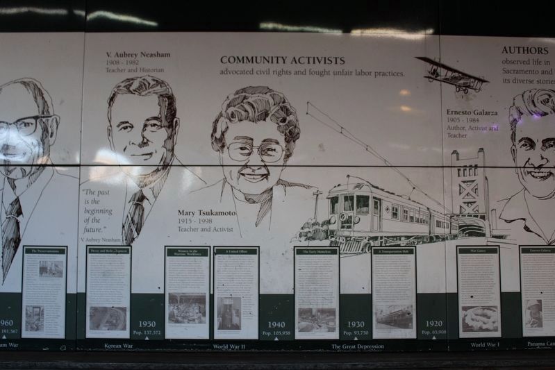 Historical Timeline of Sacramento Marker image. Click for full size.