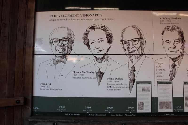 Historical Timeline of Sacramento Marker image. Click for full size.