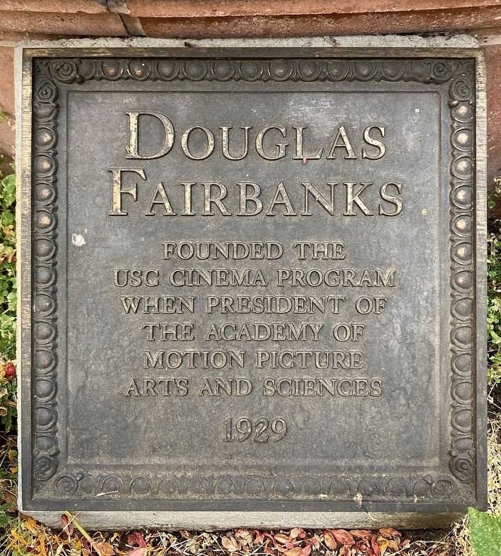 Douglas Fairbanks Marker. Click for full size. Douglas Fairbanks Marker image. Click for full size.