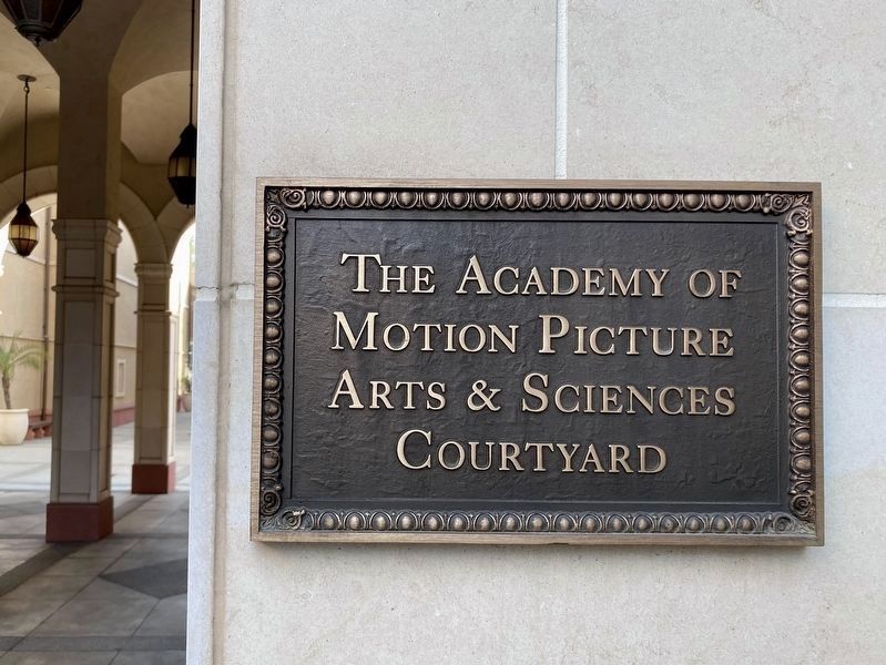 Academy Courtyard Marker image. Click for full size.