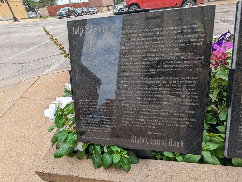 Judge William Logan Marker. Click for full size. Judge William Logan Marker image. Click for full size.