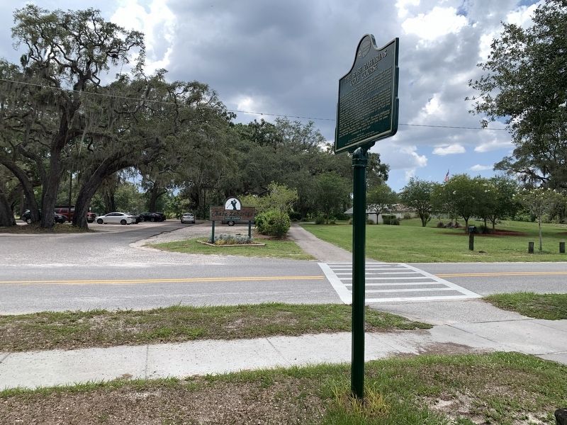 The Babe Zaharais Golf Course Marker. Click for full size. The Babe Zaharais Golf Course Marker image. Click for full size.
