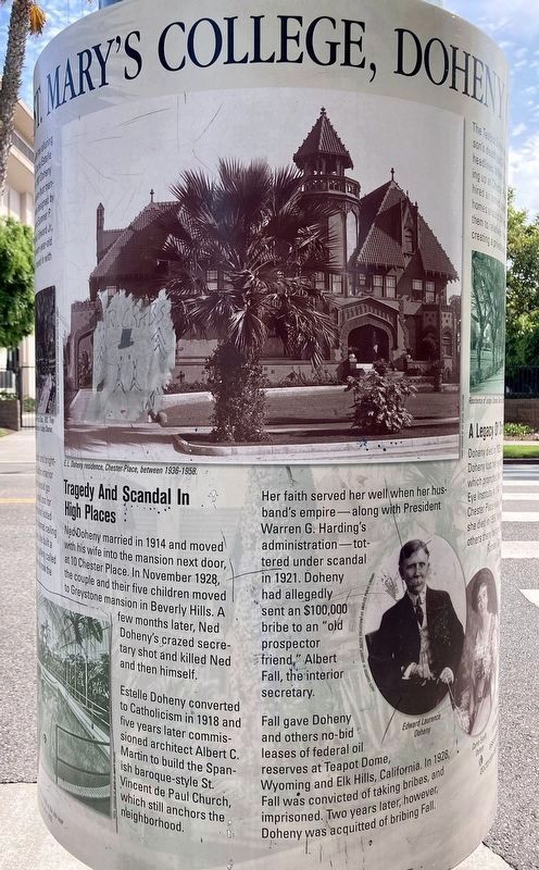 Mt St Mary’s College Marker. Click for full size. Mt St Mary’s College Marker image. Click for full size.