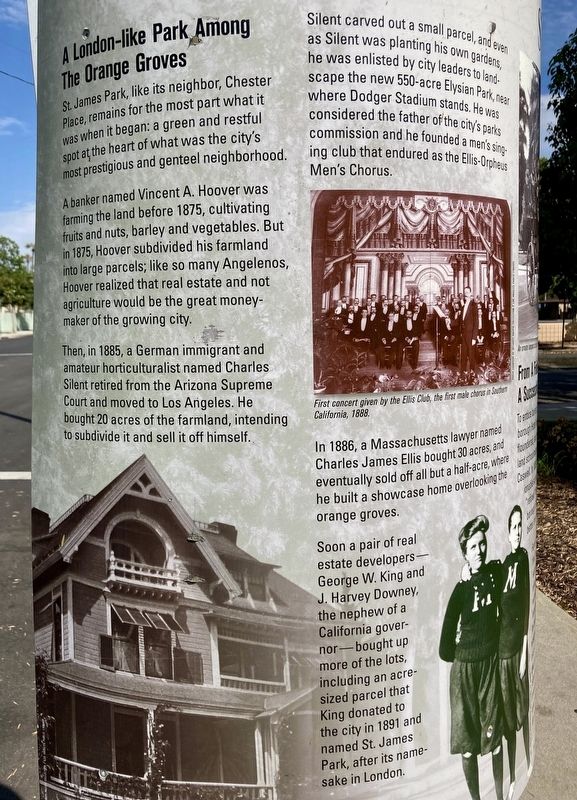 St. James Park Marker image. Click for full size.