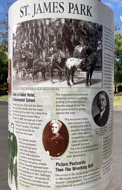 St. James Park Marker image. Click for full size.