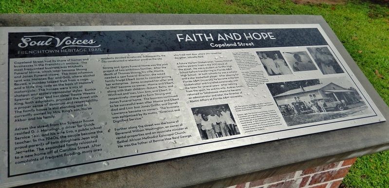 Faith and Hope Marker image. Click for full size.