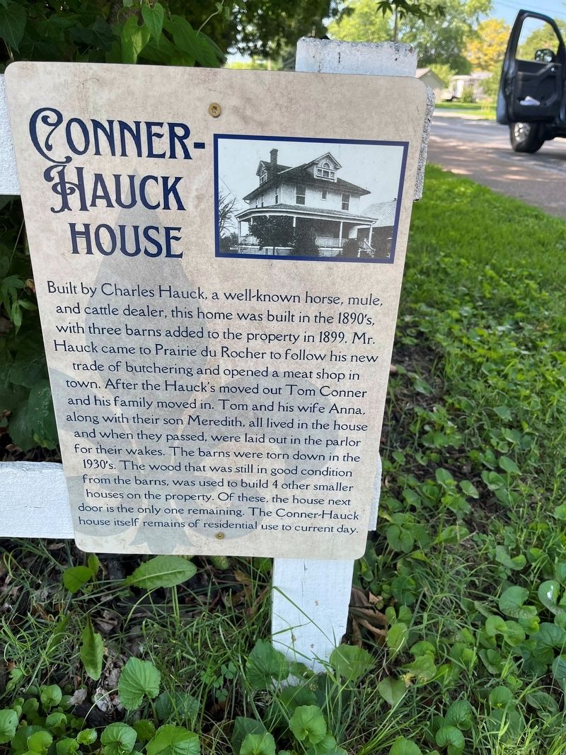 Conner-Hauck House Marker image. Click for full size.