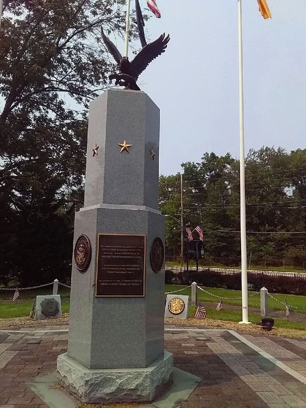Parsippany Veterans Memorial. Click for full size. Parsippany Veterans Memorial image. Click for full size.