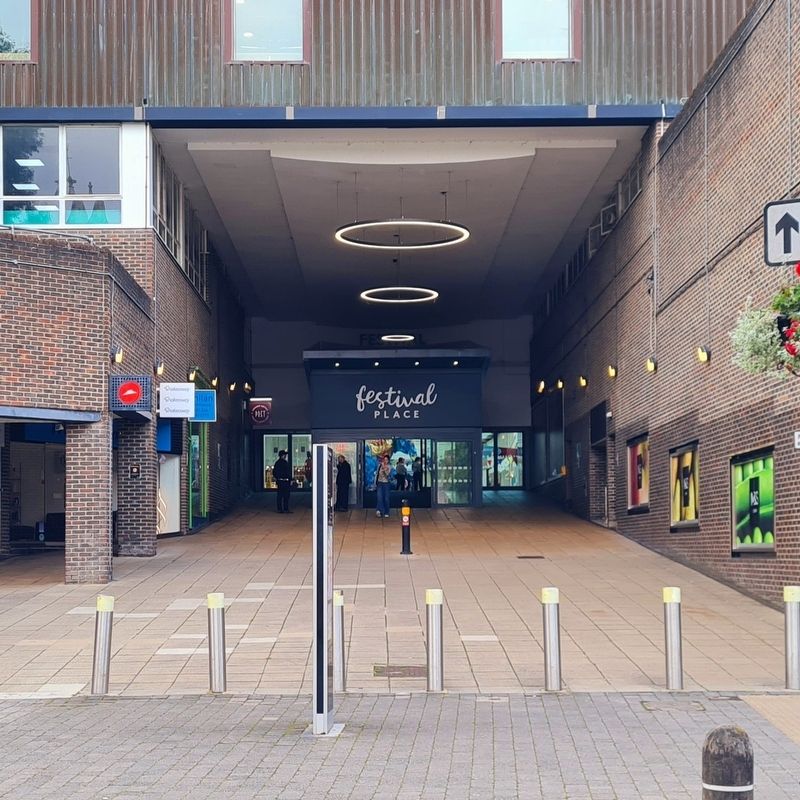 Entrance to Festival Place. Click for full size. Entrance to Festival Place image. Click for full size.