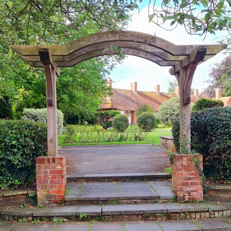 Entrance to the Remembrance Garden. Click for full size. Entrance to the Remembrance Garden image. Click for full size.