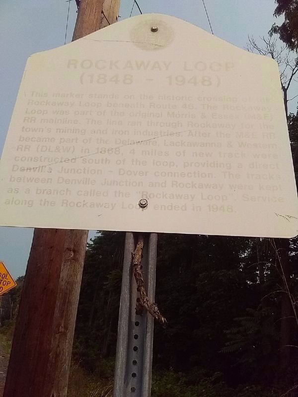 Rockaway Loop Marker image. Click for full size.