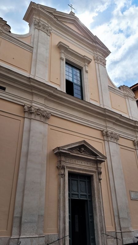 The front view of the Church of Santa Rita of the Virgins image. Click for full size.