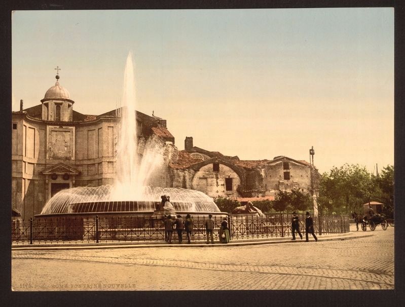New Fountain and Diocletian's Spring image. Click for full size.