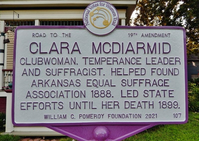 Clara McDiarmid Marker image. Click for full size.