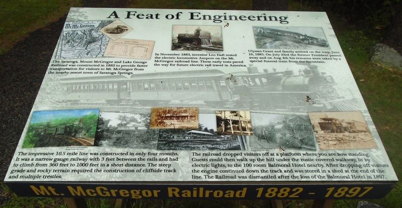 A Feat of Engineering Marker image. Click for full size.