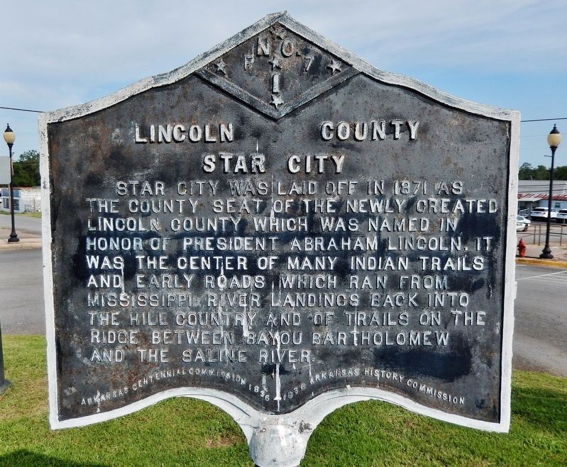 Lincoln County Marker image. Click for full size.