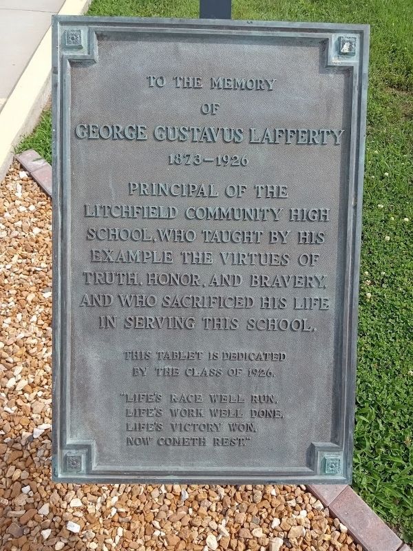 George Gustavus Lafferty Marker image. Click for full size.